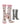 WHD socks Blush Heather/Charcoal Heather / Medium Cute Bunny Socks for Women | Bunny Rabbit Crew Socks