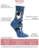WHD socks Boston Terrier Socks for Women | Perfect Dog Lovers Gift