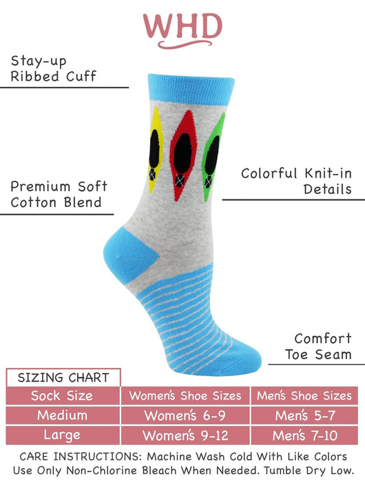 WHD socks Canoe Socks for Perfect Canoers Gift