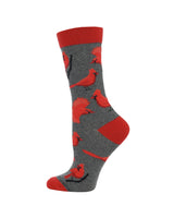 WHD socks Cardinal Bird Socks Perfect Bird Lovers Gift