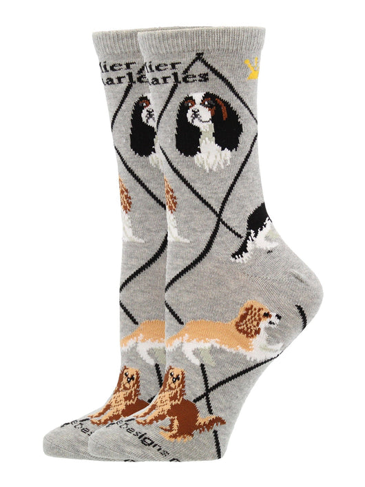 WHD socks Cavalier King Charles Spaniel Socks for Women and Men | Perfect Dog Lovers Gift