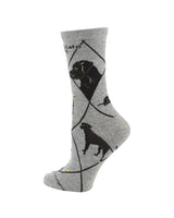 WHD socks Chocolate Lab Socks for Women and Men | Perfect Dog Lovers Gift