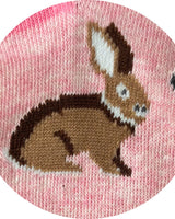 Cute Bunny Socks for Women | Bunny Rabbit Crew Socks | 1-Pack/2-Pack