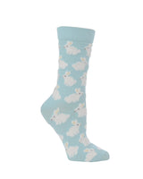 Cute Fuzzy Bunny Socks for Women | Bunny Rabbit Crew Socks | 1-Pack/2-Pack
