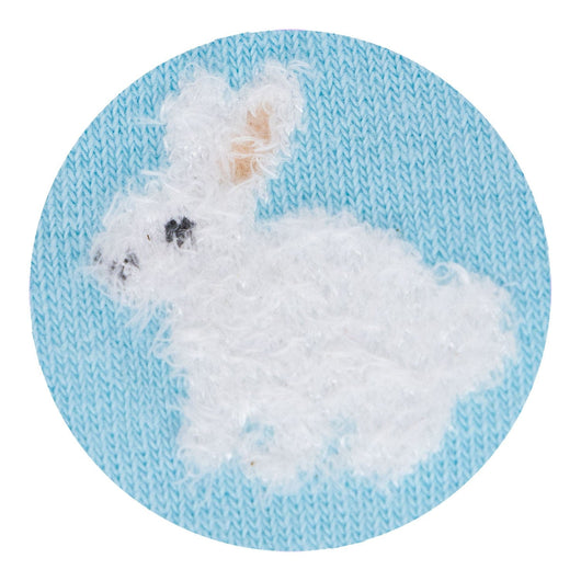 WHD socks Cute Fuzzy Bunny Socks for Women | Fuzzy Bunny Rabbit Crew Socks
