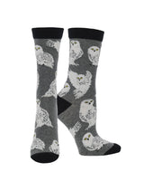 WHD socks Dark Gray / Medium Owl Socks Perfect Bird Lovers Gift