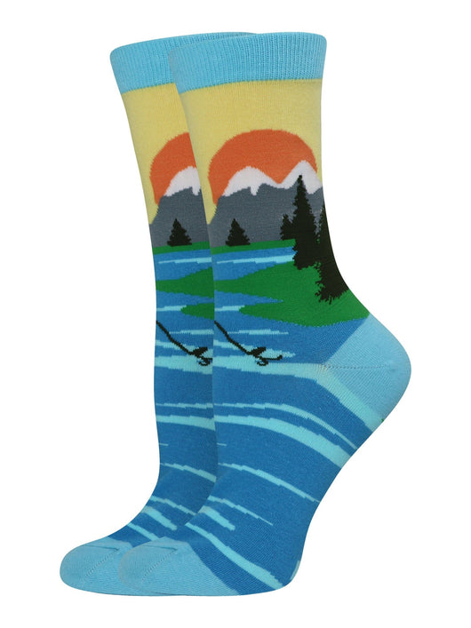 WHD socks Fly Fishing Socks Gift Perfect Fly Fishing Lover Gift