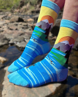 WHD socks Fly Fishing Socks Gift Perfect Fly Fishing Lover Gift