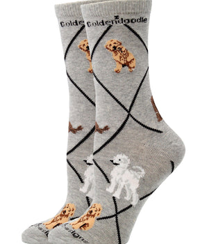 Goldendoodle Socks for Women and Men | Perfect Dog Lovers Gift