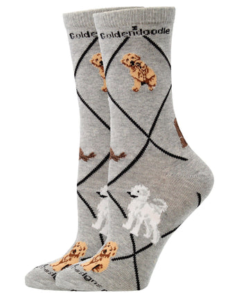 WHD socks Goldendoodle Socks for Women and Women | Perfect Dog Lovers Gift