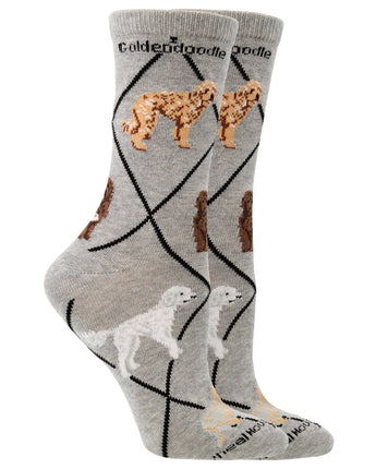 Goldendoodle Socks for Women and Men | Perfect Dog Lovers Gift