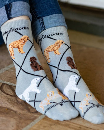 WHD socks Goldendoodle Socks for Women and Women | Perfect Dog Lovers Gift