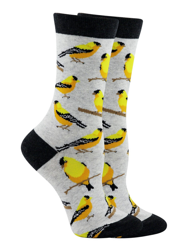 WHD socks Goldfinch Socks Perfect Bird Lovers Gift