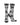 WHD socks Gray/Black / Large Black Lab Socks for Women and Men | Perfect Dog Lovers Gift
