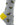 WHD socks Gray Heather / Large WHD Bee Socks 2-Pack or 1-Pack