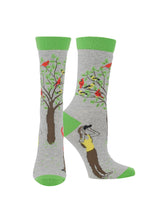 WHD socks Gray / Large Bird Watcher Socks Perfect Bird Lovers Gift
