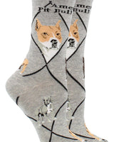 WHD socks Gray / Medium American Pit Bull Terrier Socks Perfect Dog Lovers Gift