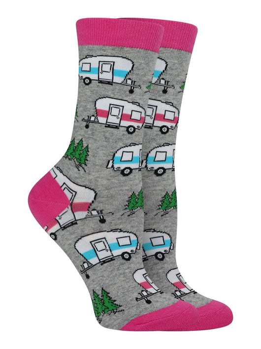 WHD socks Gray / Medium Camping Socks Perfect Outdoors Lover Gift