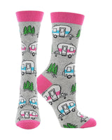 WHD socks Gray / Medium Camping Socks Perfect Outdoors Lover Gift