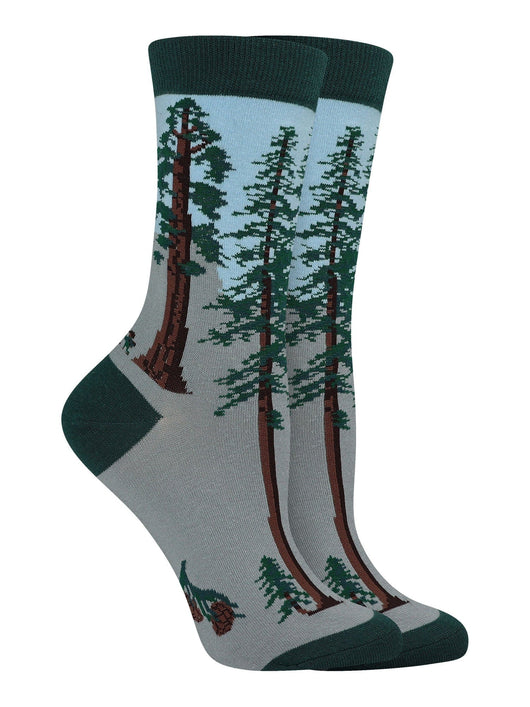 WHD socks Gray / Medium Conifer Tree Socks Perfect Tree Lovers Gift