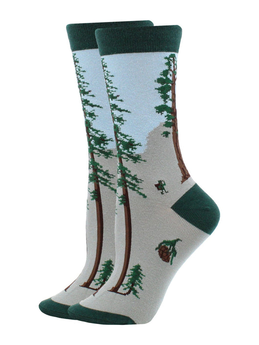 WHD socks Gray / Medium Conifer Tree Socks Perfect Tree Lovers Gift