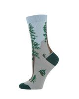 WHD socks Gray / Medium Conifer Tree Socks Perfect Tree Lovers Gift