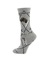 WHD socks Gray / Medium German Shorthaired Pointer Socks Perfect Dog Lovers Gift