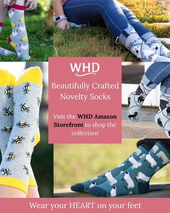 WHD socks Gray / Medium German Shorthaired Pointer Socks Perfect Dog Lovers Gift
