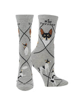 WHD socks Gray / Medium Rat Terrier Socks Perfect Dog Lovers Gift