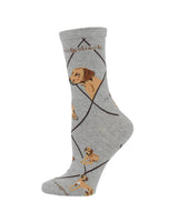 WHD socks Gray / Medium Rhodesian Ridgeback Socks Perfect Dog Lovers Gift