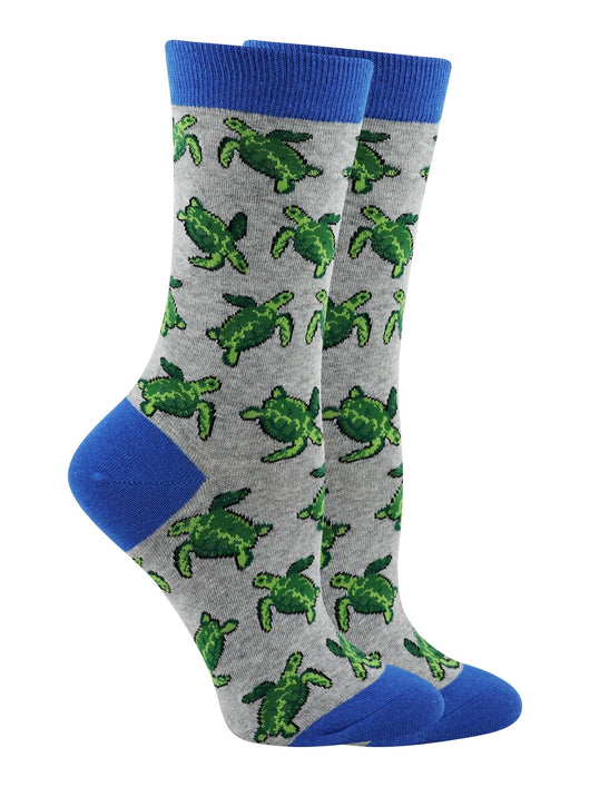 WHD socks Gray / Medium Sea Turtle Socks Perfect Sea Turtle Lovers Gift