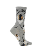 WHD socks Gray / Medium Shetland Sheepdog Socks Perfect Dog Lovers Gift