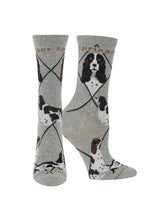WHD socks Gray / Medium Springer Spaniel Socks Perfect Dog Lovers Gift