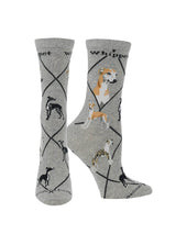 WHD socks Gray / Medium Whippet Socks Perfect Dog Lovers Gift