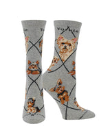 Yorkie Puppy Socks for Women | Perfect Dog Lovers Gift