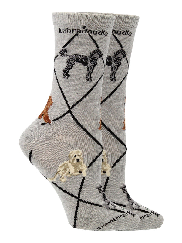 WHD socks Labradoodle Socks for Women and Men | Perfect Dog Lovers Gift