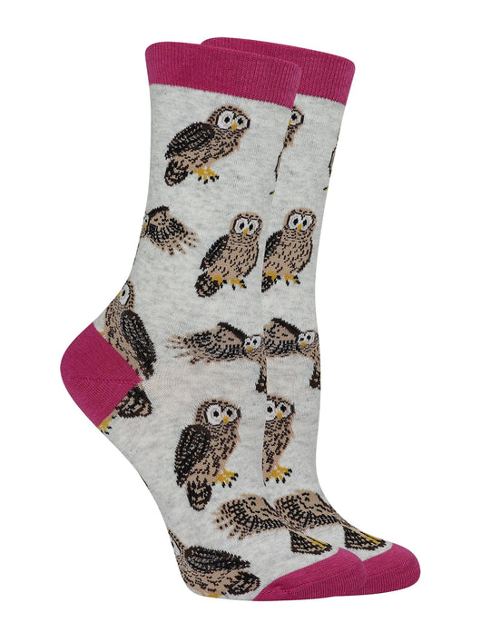 WHD socks Light Gray / Medium Owl Socks Perfect Bird Lovers Gift