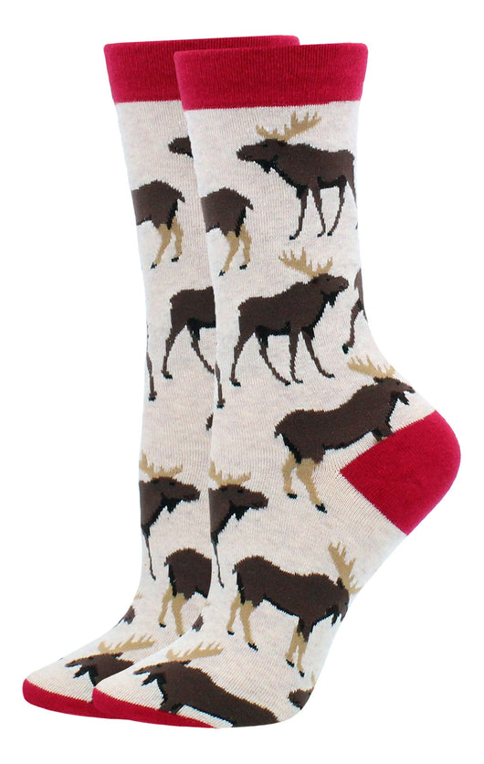 WHD socks Moose Socks Perfect Animal Lovers Gift