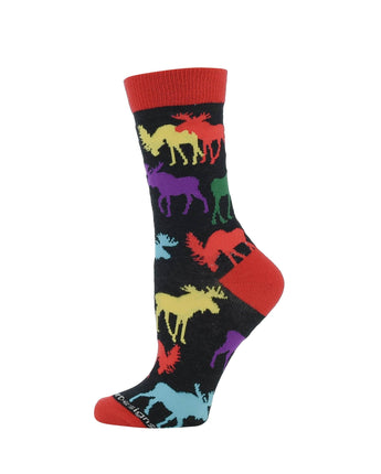 WHD socks Moose Socks Perfect Animal Lovers Gift