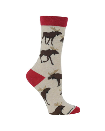 WHD socks Moose Socks Perfect Animal Lovers Gift