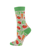 WHD socks Oatmeal/Ash Heather / Medium WHD Veggie Socks | Gifts for Veggie Lovers | 1-Pack/2-Pack