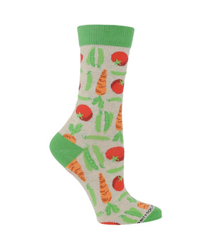 WHD socks Oatmeal/Ash Heather / Medium WHD Veggie Socks | Gifts for Veggie Lovers | 1-Pack/2-Pack