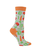 WHD socks Oatmeal/Ash Heather / Medium WHD Veggie Socks | Gifts for Veggie Lovers | 1-Pack/2-Pack