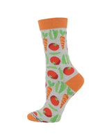 WHD socks Oatmeal/Ash Heather / Medium WHD Veggie Socks | Gifts for Veggie Lovers | 1-Pack/2-Pack