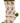 WHD socks Oatmeal / Medium Desert Animal Crew Socks for Women Coyote Gecko and Roadrunner Socks