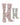 WHD socks Pink Heather/Ash Heather / Medium WHD Cute Fuzzy Llama Socks for Women