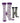 WHD socks Purple Heather/Charcoal / Medium WHD Goat Socks 2-Pack or 1-Pack