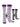WHD socks Purple Heather/Charcoal / Medium WHD Goat Socks 2-Pack or 1-Pack