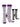 WHD socks Purple Heather/Charcoal / Medium WHD Goat Socks | Gift for Goat Lovers | 1-Pack/2-Pack