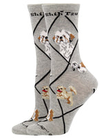 WHD socks Shih Tzu Socks Perfect Dog Lovers Gift